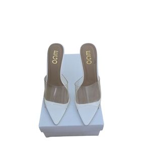 EGO White Heels Elegant and Stylish
